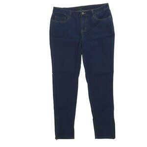 Metro Blues Skinny Ankle Jeans Jegging Womens 10    28.5" inseam